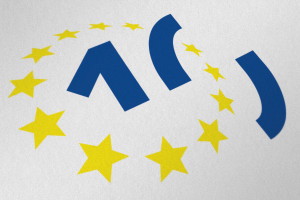  Logo. Entwurf eines Jubiläumslogos für die Europäische Zentralbank zum zehnten Jahrestag der Einführung des Euro. Entworfen für Ketchum Pleon